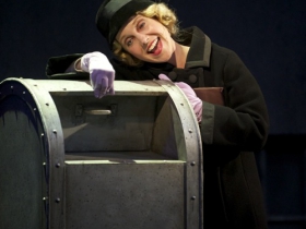 Niffer Clarke, as sweet Daisy, sings a sweet song. Skylight photo.