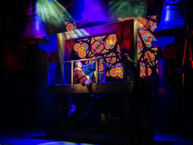 Ben Gulley (Quasimodo) in Skylight Music Theatre’s production of The Hunchback of Notre Dame running May 20 – June 12, 2022.