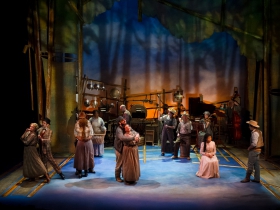 Cast of Skylight Music Theatre’s production of Oklahoma! September 27 – October 13.