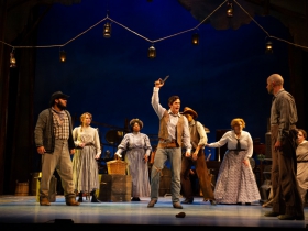 Cast of Skylight Music Theatre’s production of Oklahoma! September 27 – October 13.