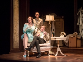 Cassandra Black (Duchess), Benjamin Robinson (Electrician), Kaleigh Rae Gamache’ (Maid)
