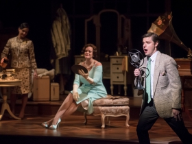 Cassandra Black (Duchess), Benjamin Robinson (Electrician), Kaleigh Rae Gamache’ (Maid)