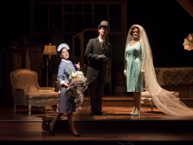 Cassandra Black (Duchess), Kaleigh Rae Gamache’ (Maid), Joseph Beutel (Hotel Manager)