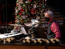 Michael 'Ding' Lorenz in Skylight Sings: A Holiday Special available for streaming December 11, 2020 – January 10, 2021.