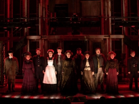 Cast of Skylight Music Theatre’s Sweeney Todd running May 19 – June 11.