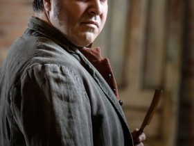 Andrew Varela (Sweeney Todd) in Skylight Music Theatre’s Sweeney Todd running May 19 – June 11.