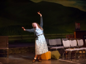 Allie Babich (Violet) in Skylight Music Theatre’s Violet