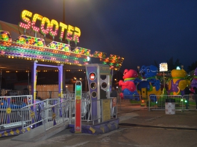 Carnival rides at Harvest Fair 2019