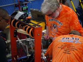 FIRST Robotics Team 2830, Riverside Robotigers, from Riverside University High School