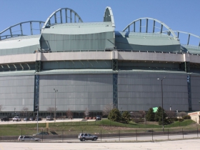 Miller Park Way runs past Miller Park