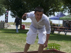 Bocce Ball - happening every day at Festa!