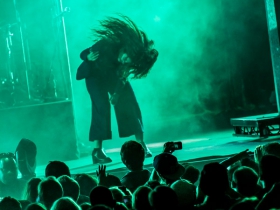 Lorde at the BMO Harris Pavilion 2014.