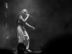 Lorde at the BMO Harris Pavilion 2014.
