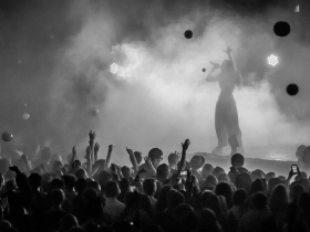 Lorde at the BMO Harris Pavilion 2014.