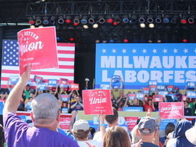 Tim Walz Attends Laborfest
