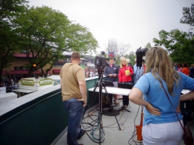 WTMJ 4 Live from Summerfest.