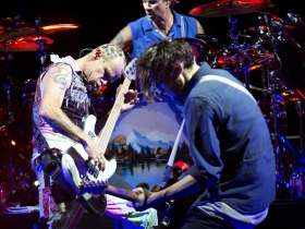 Flea, Chad Smith and Josh Klinghoffer