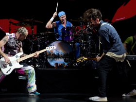 Flea, Chad Smith and Josh Klinghoffer