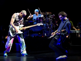 Flea, Chad Smith and Josh Klinghoffer