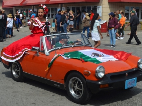 Ms. Mexican Fiesta at the parade