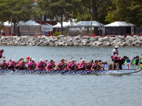 Pink Paddling Power