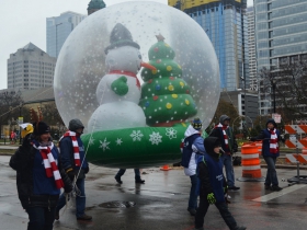 Snowglobe balloon