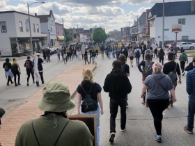 George Floyd Protest in Milwaukee, WI