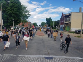 George Floyd Protest in Milwaukee, WI