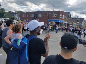 George Floyd Protest in Milwaukee, WI