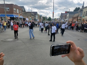 George Floyd Protest in Milwaukee, WI