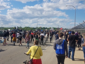 George Floyd Protest in Milwaukee, WI