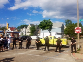 George Floyd Protest in Milwaukee, WI