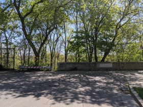 The East end of E. Clarke Street