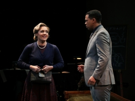 Meghan Folkerts and Samuel James Dewese.
