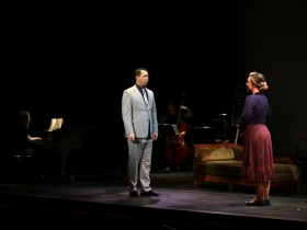 Samuel James Dewese and Meghan Folkerts.
