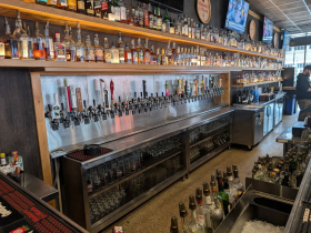 Beers on tap