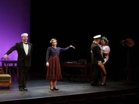 Ian Murrell, Meghan Folkerts, Luke Selker and Kathryn Henry.