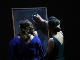 Kathryn Henry and Meghan Folkerts.