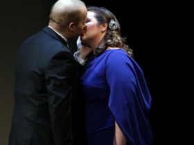 Luke Selker and Kathryn Henry.