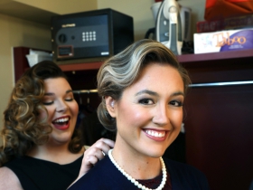 Kathryn Henry, Soprano and Meghan Folkerts, Mezzo-Soprano.