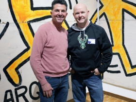 Claudio Cifaldi and Bob Dommek, Milwaukee.