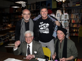 Dave Luhrssen, Brad Smith, Phillip Naylor and Bruce Cole
