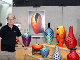 Joel Hunnicutt, wood sculpture artist from North Carolina
