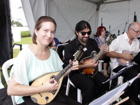 Members of the  Milwaukee Mandolin Orchestra