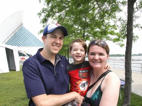 Tom, Callan and Honore from Milwaukee