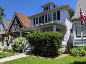 Actor Spencer Tracy's boyhood home on S. Logan Avenue