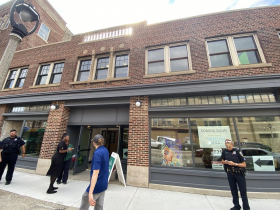 Exterior of Concordia 27 building along N. 27th Street