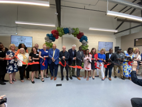 Concordia 27 ribbon cutting