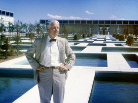Dan Kiley at the United States Air Force Academy, n.d.