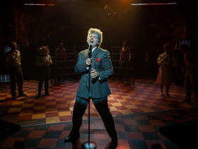 Milwaukee Repertory Theater presents Run Bambi Run in the Quadracci Powerhouse September 14 – October 22, 2023. Pictured: Douglas Goodhart